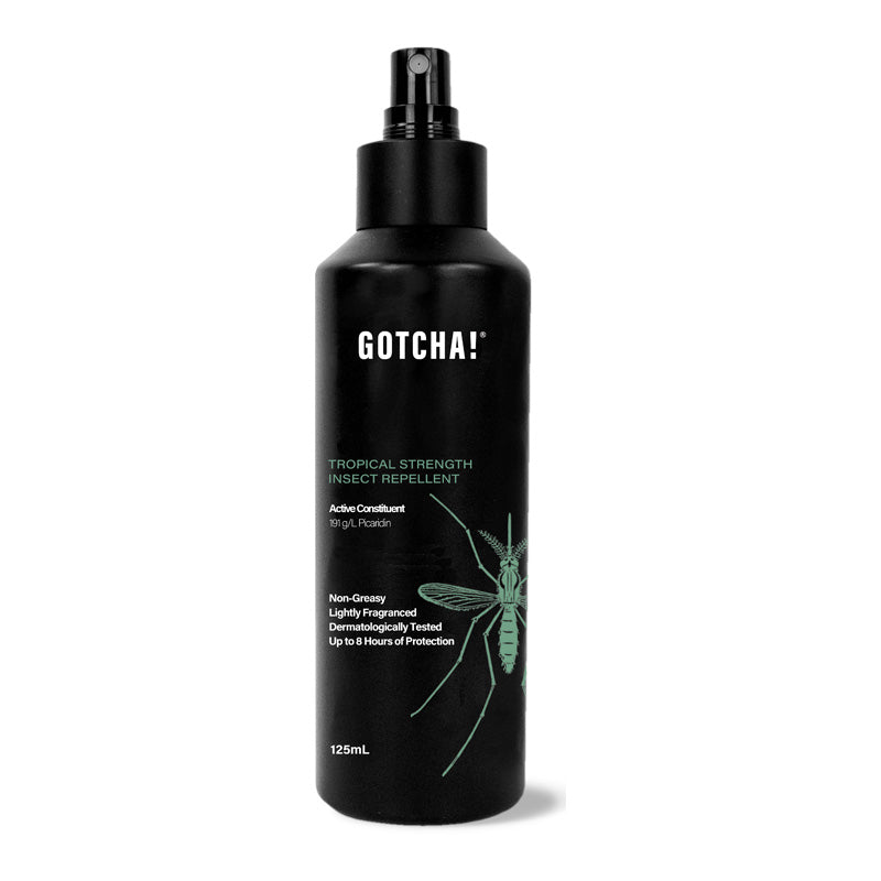 Insect Repellent Pump 125ml Red-Eyed Gotcha Tropical Strength
