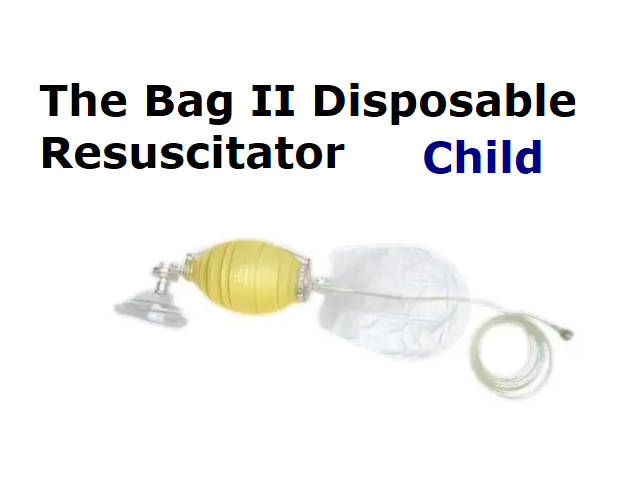 Bag Valve Mask Resuscitator - Child BVM