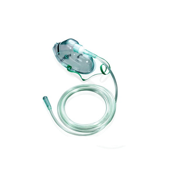 Oxygen Mask with 2M Tube Adult Oxygen Therapy Mask