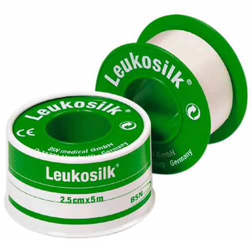 Leukosilk Tape 2.5cm x 5M Single Roll