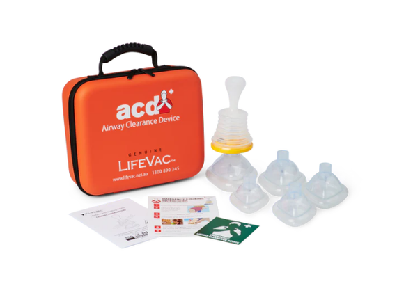 LIFEVAC ANTI-CHOKING RESCUE SUCTION DEVICE STANDARD KIT