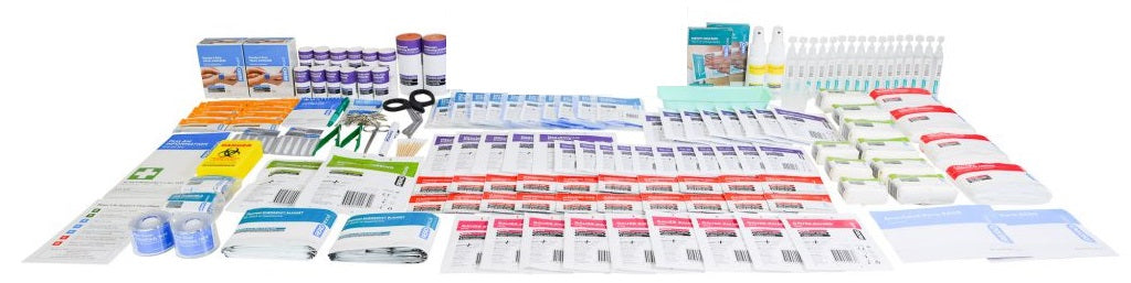 LARGE FIRST AID KIT Low Risk 1-100 Person High Risk 1-50 Person – Amada ...