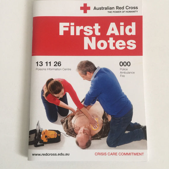 GUIDE TO FIRST AID 44PG BOOK