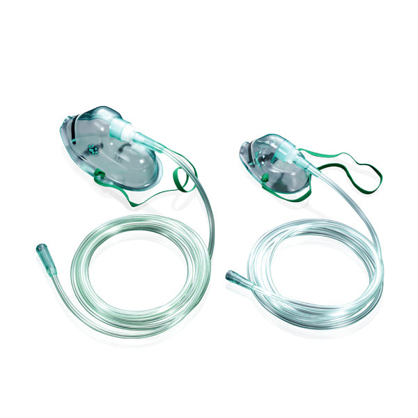 Oxygen Mask with 2M Tube Adult Oxygen Therapy Mask