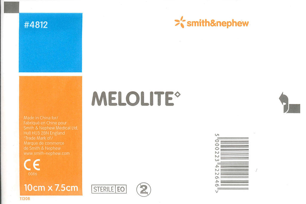 Melolite Dressings 10cm x 7.5cm (Box 100)