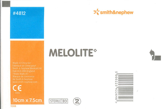 Melolite Dressings 10cm x 7.5cm (Box 100)