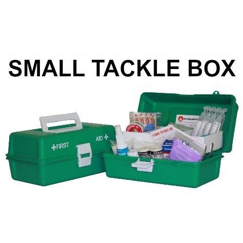 SMALL GREEN TACKLE FIRST AID BOX ONLY