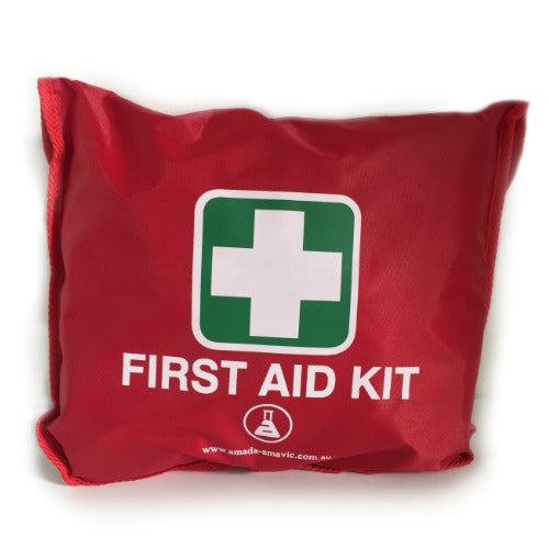 WORK VEHICLE FIRST AID KIT RED POUCH