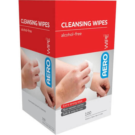 100 Alcohol Free Cleansing Wipes