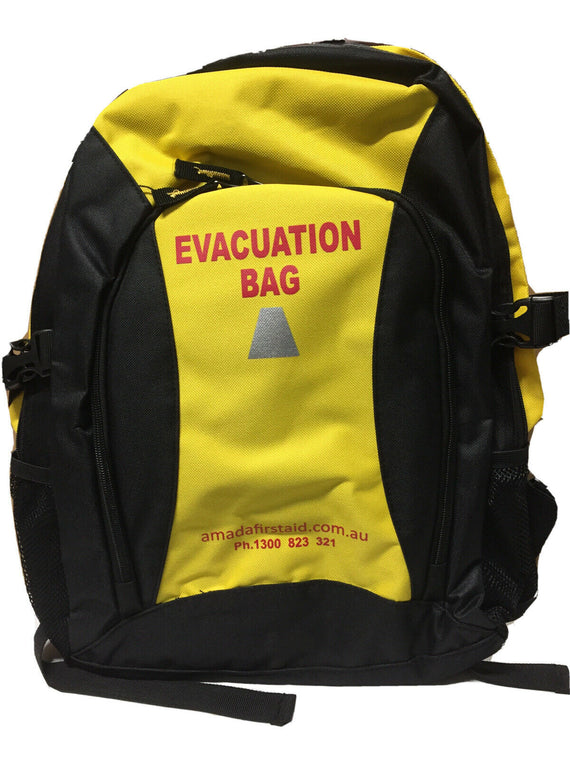 SCHOOL EVACUATION BAG Filled