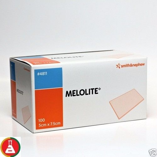 Melolite Dressings 7.5 x 5cm (Box 100)