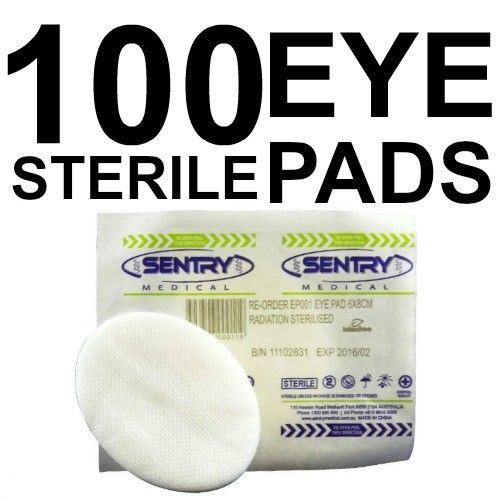 EYE PADS STERILE BOX 50