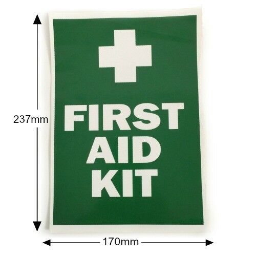 LARGE FIRST AID KIT DECAL