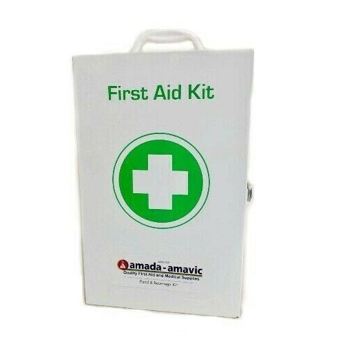 MEDIUM CHILDCARE FIRST AID KIT 42 x 29 x 13cm METAL WALLMOUNT – Amada ...